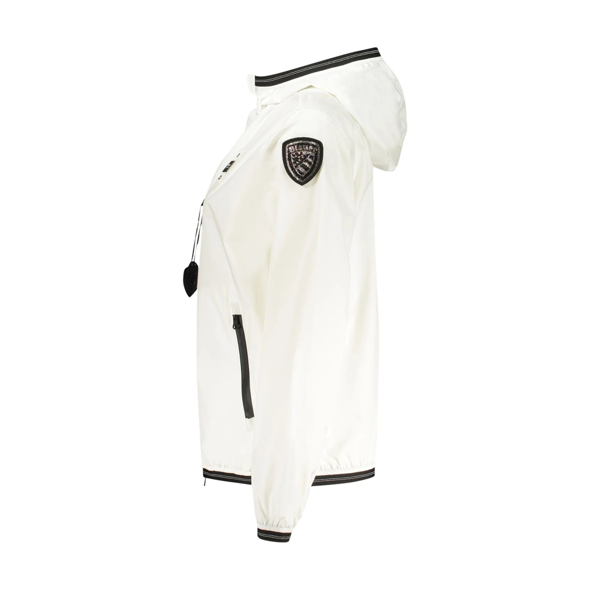 Blauer Giubbotto Maniche Lunghe Donna Bianco Zip Giubbotti e Giacche - vista 3