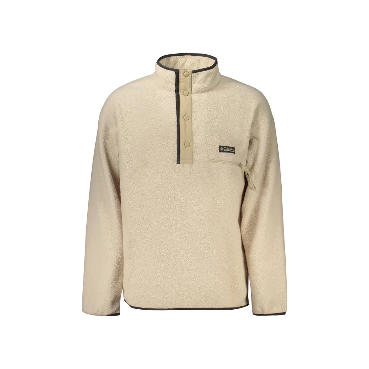 COLUMBIA FELPA SENZA ZIP UOMO BEIGE