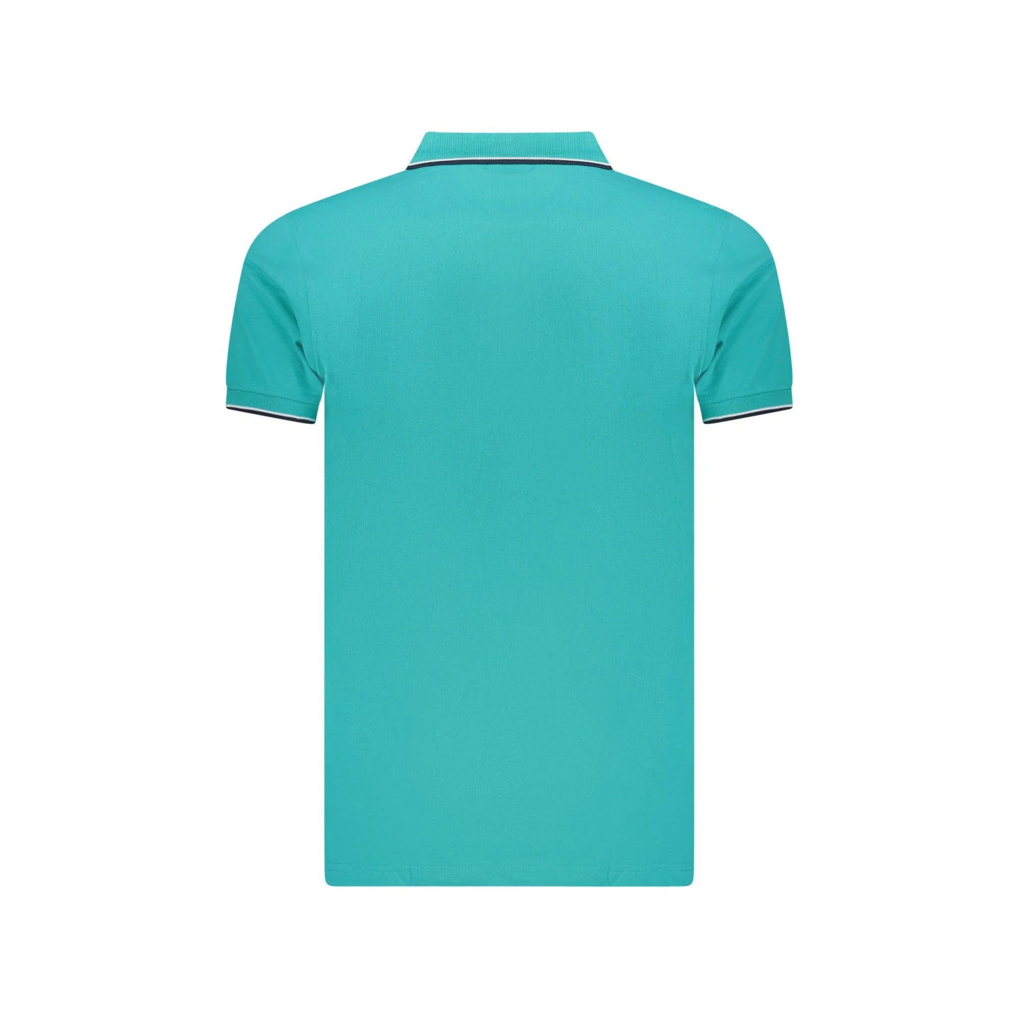 NORWAY 1963 POLO MANICHE CORTE UOMO AZZURRO