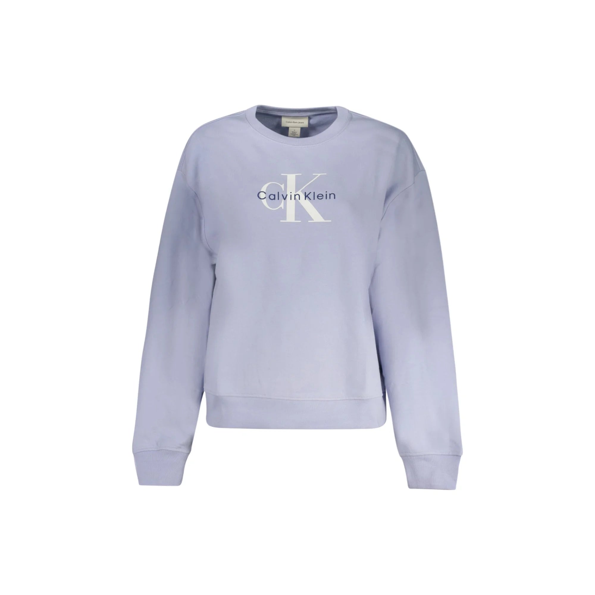Calvin Klein Felpa Maniche Lunghe Donna Viola Stampa Felpe - foto prodotto