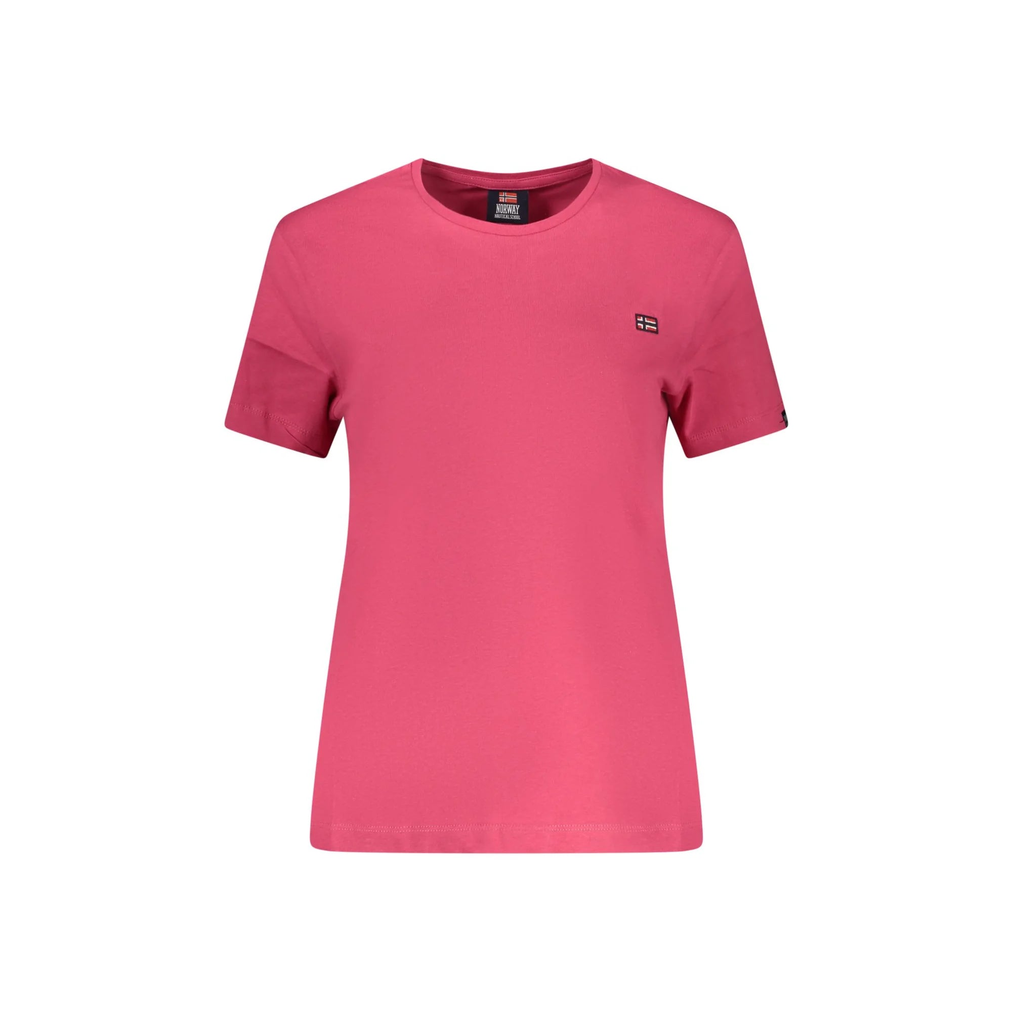 NORWAY 1963 T-SHIRT MANICHE CORTE DONNA ROSA
