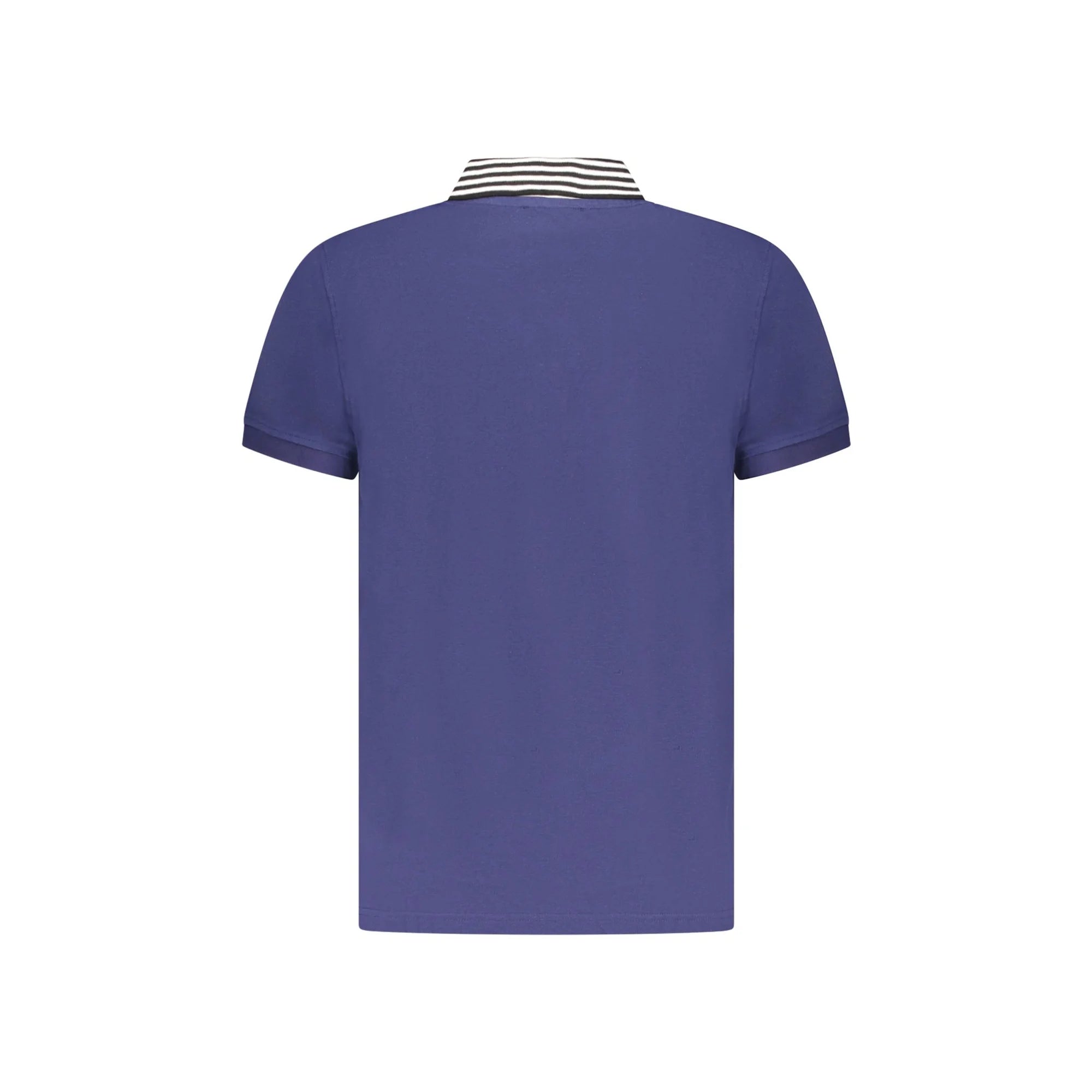 Cavalli Class Polo Maniche Corte Uomo Blu Stampa Logo - vista 2
