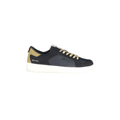 Gas Sneakers Uomo Blu Lacci Plantare Removibile Logo
