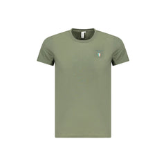 Accademia Militare T-Shirt Maniche Corte Uomo Verde Stampa