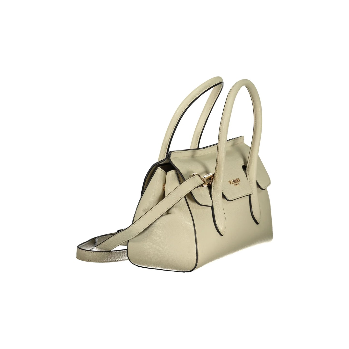Twinset Borsa a Tracolla Donna Beige Dettagli a Contrasto Borse - vista 3