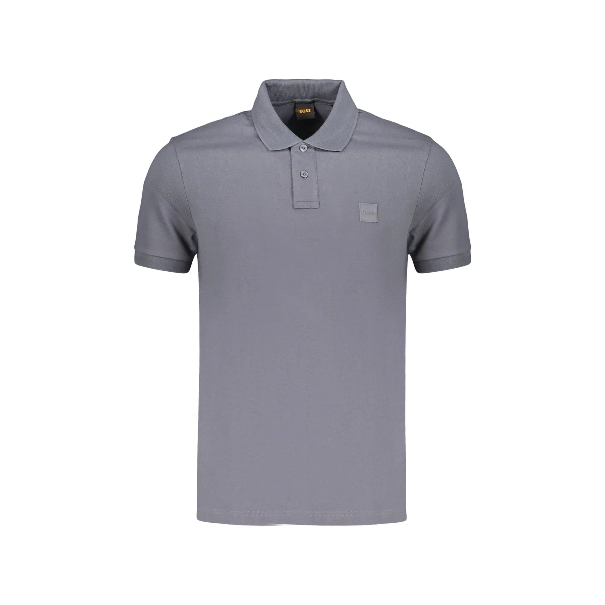 BOSS POLO MANICHE CORTE UOMO BLU