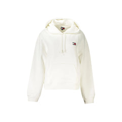 Tommy Hilfiger Mikina s dlouhým rukávem pro ženy bílá výšivka
