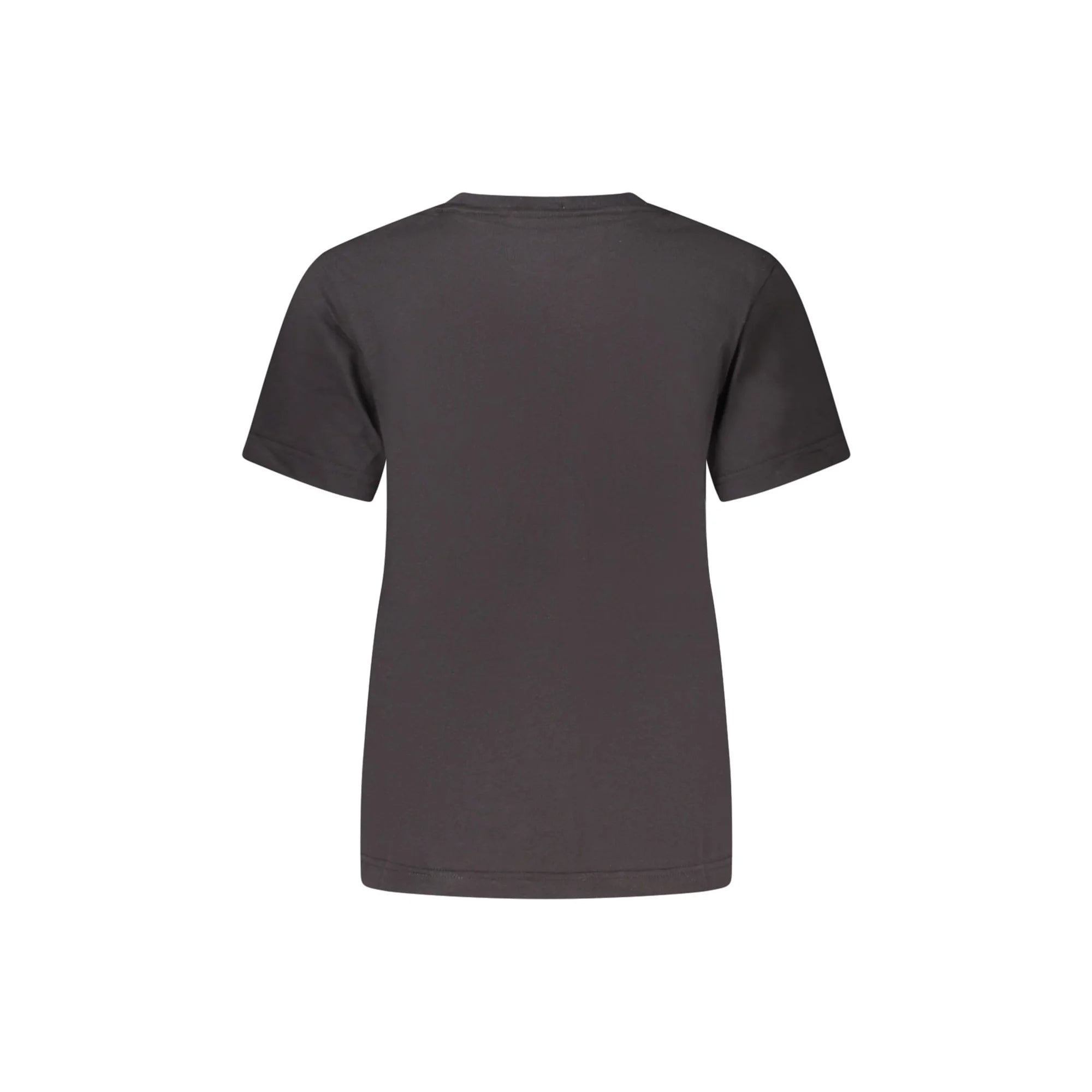 Calvin Klein T-Shirt Maniche Corte Donna Nera Ricamo Logo nero - vista 2