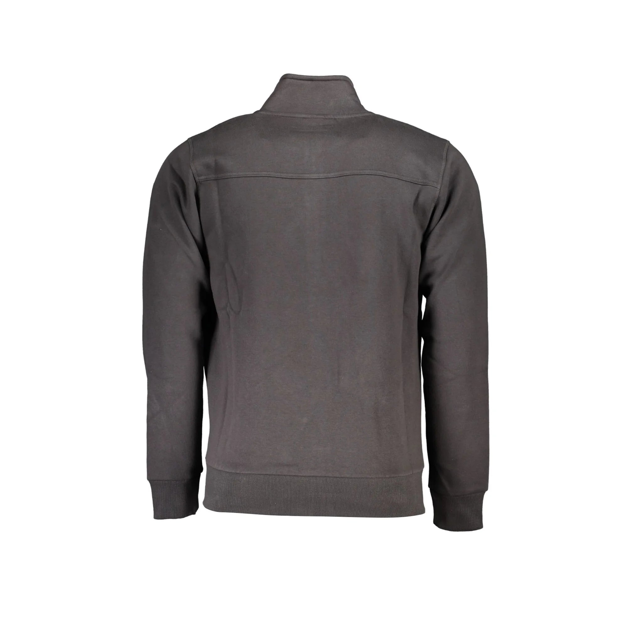 U.S. GRAND POLO FELPA CON ZIP UOMO GRIGIO