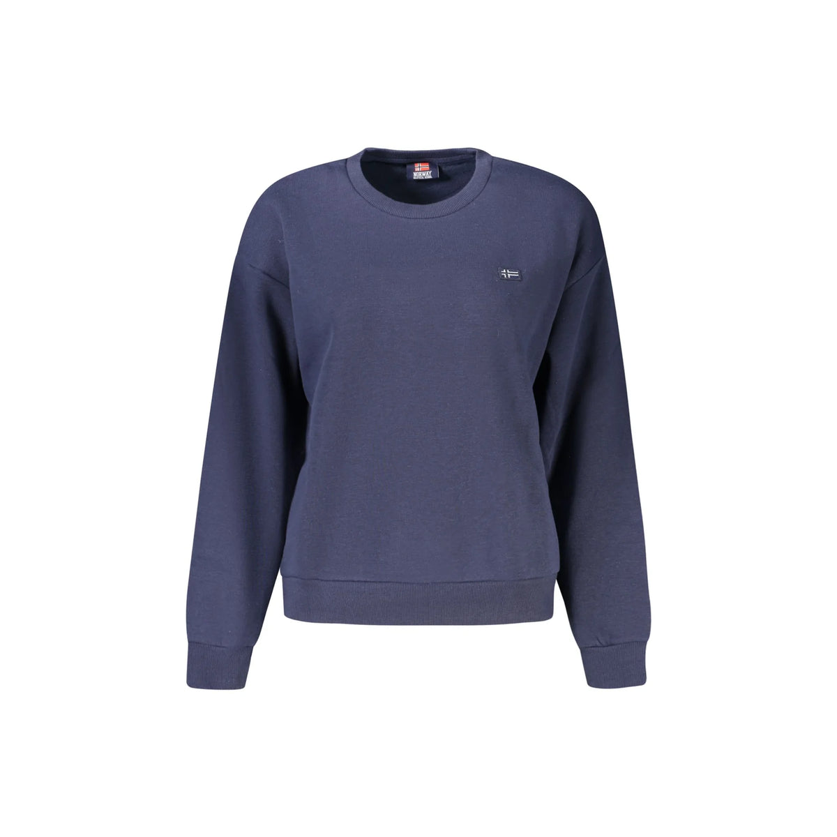 NORWAY 1963 FELPA SENZA ZIP DONNA BLU