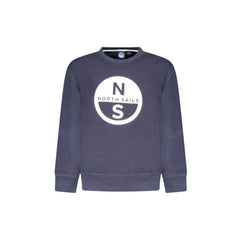 North Sails Felpa Maniche Lunghe Bambino Blu Stampa Logo