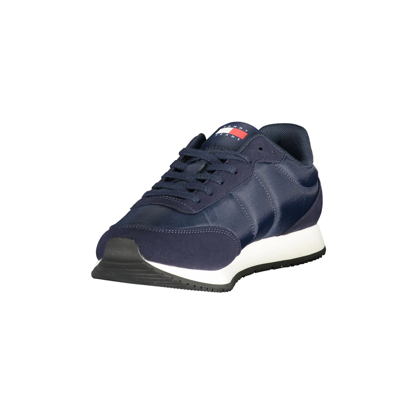 Tommy Hilfiger Sneakers Uomo Blu Stampa Logo - vista 3