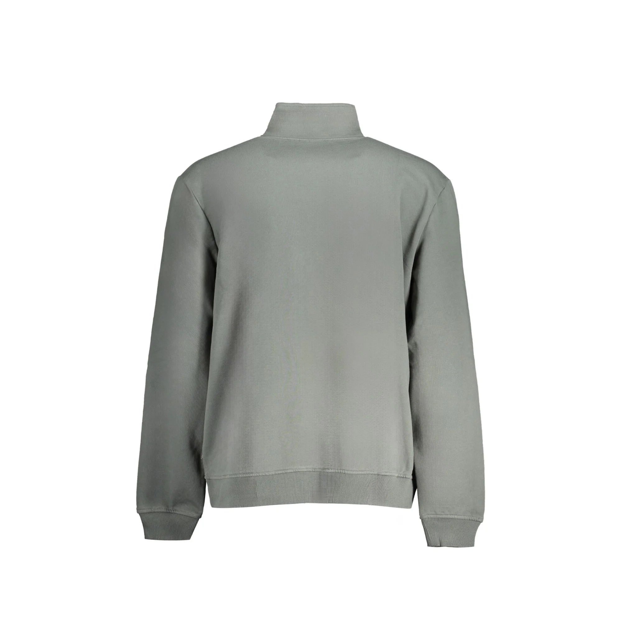 NAPAPIJRI FELPA CON ZIP UOMO VERDE