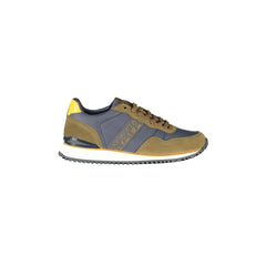 Napapijri Shoes Sneakers Uomo Blu Stampa Logo