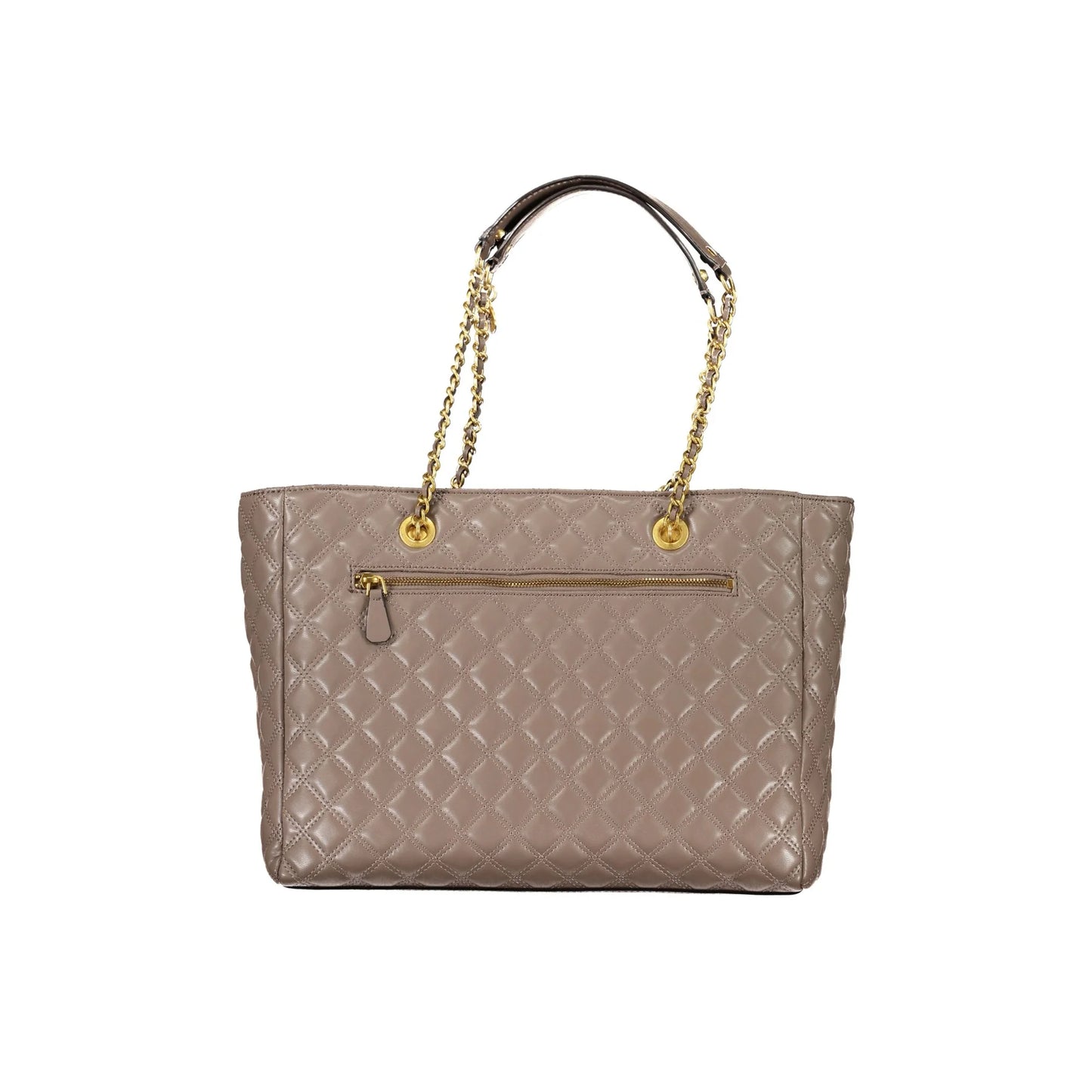 Guess Jeans Borsa Donna a Spalla Beige con Dettagli a Contrasto Borse - vista 3
