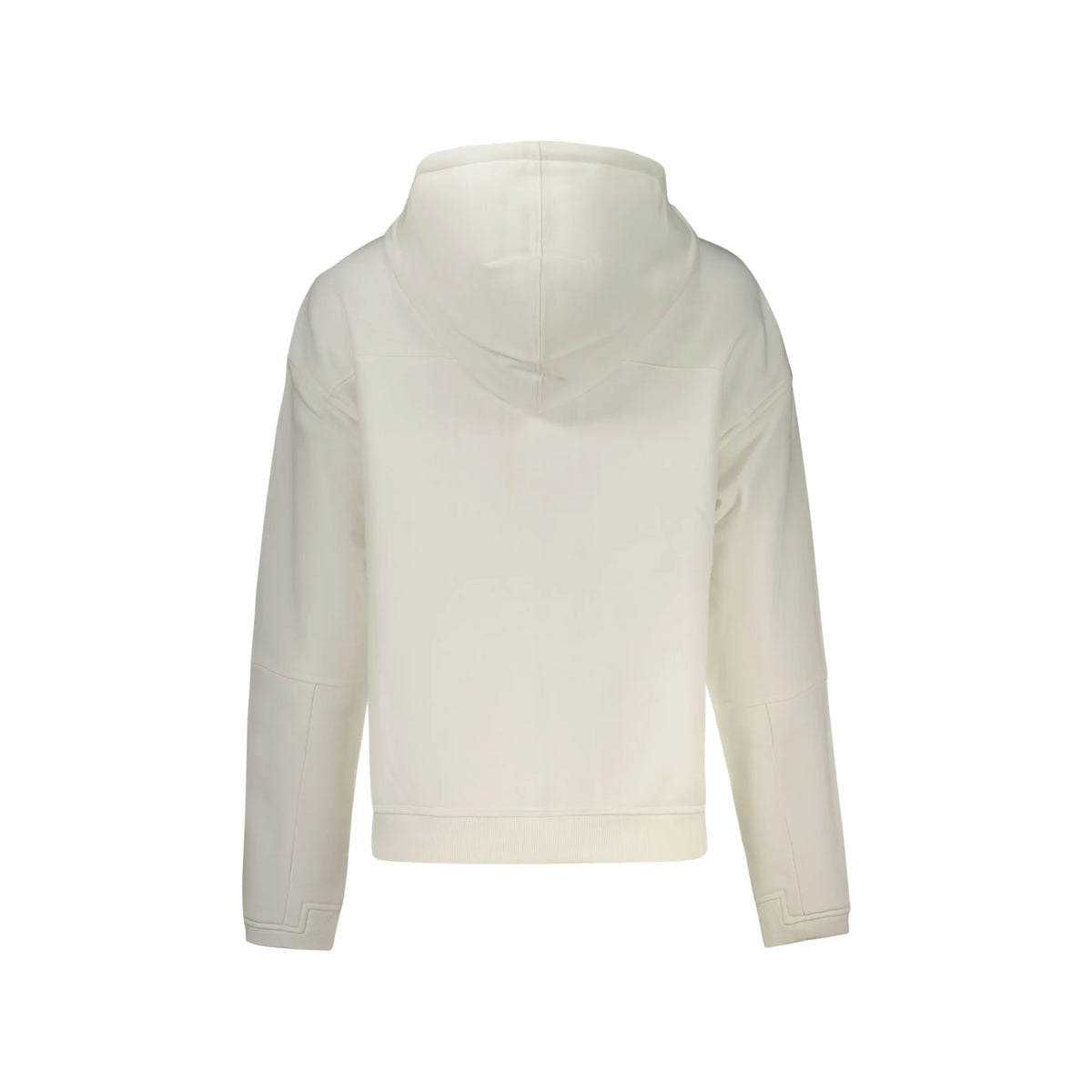 K-WAY FELPA CON ZIP DONNA BIANCO