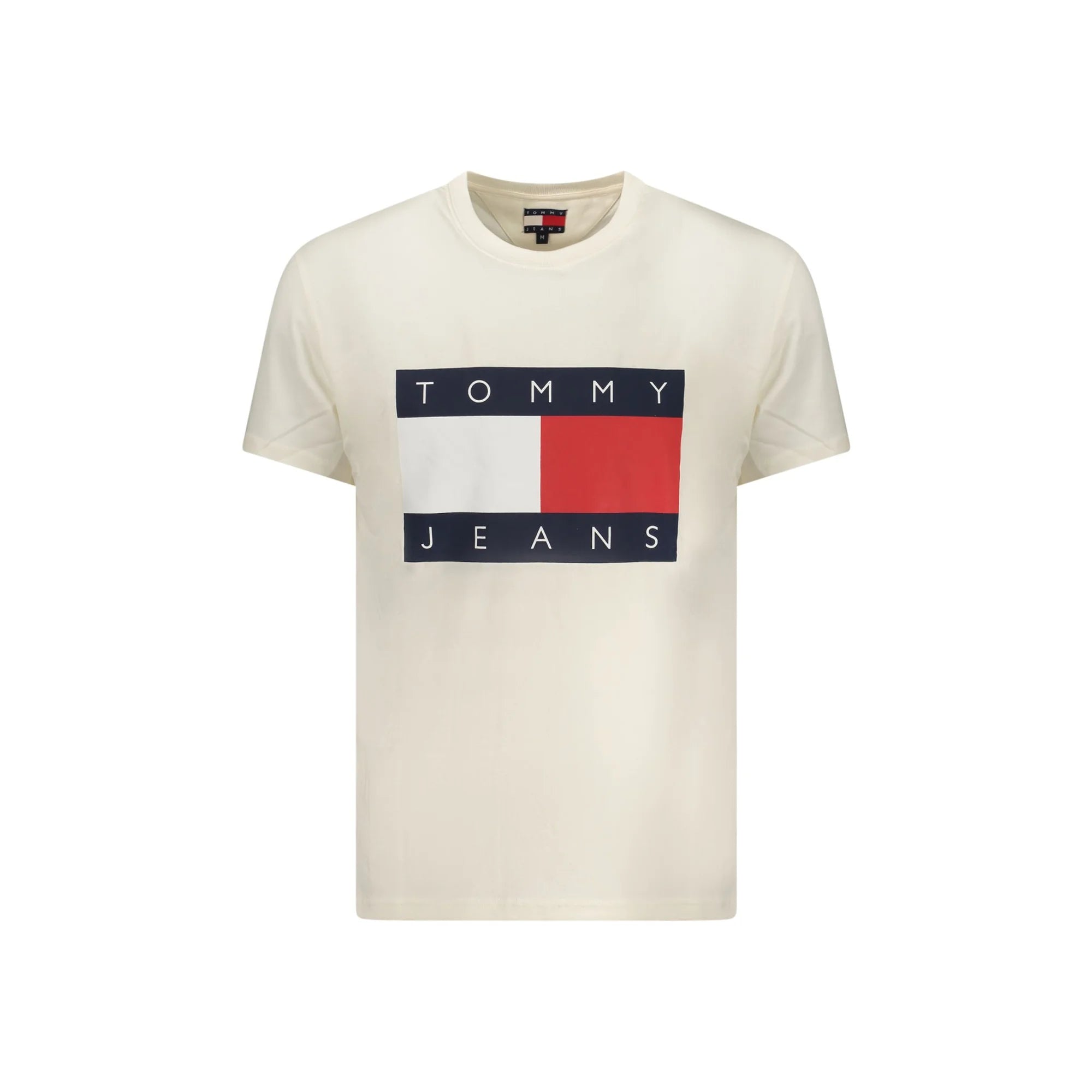 TOMMY HILFIGER T-SHIRT MANICHE CORTE UOMO BIANCO