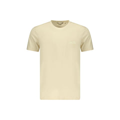 Ellesse T-shirt Krótki Rękaw Mężczyzna Beżowy Haftowane Logo