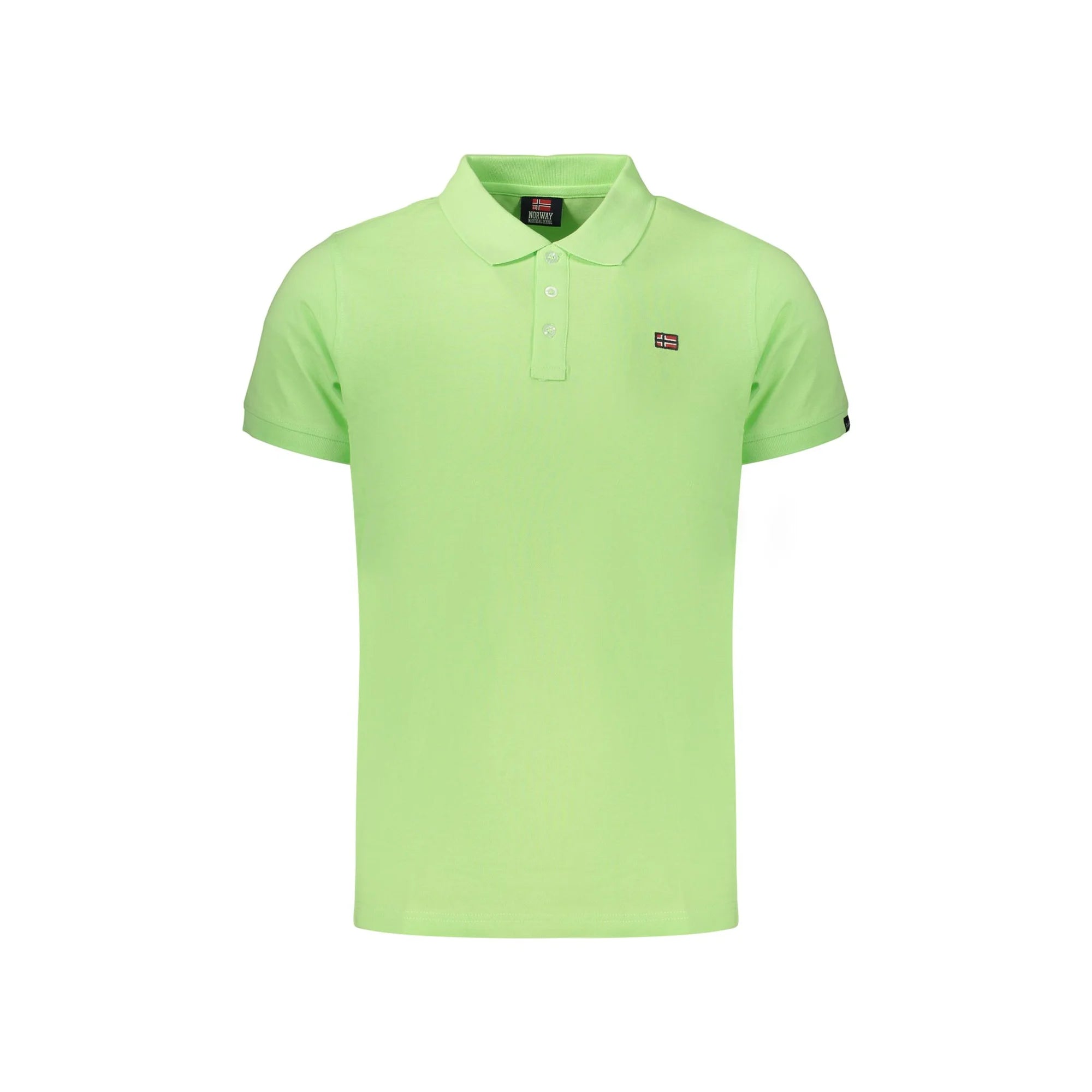 NORWAY 1963 POLO MANICHE CORTE UOMO VERDE
