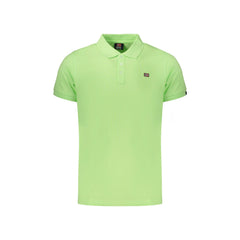 Norway 1963 Polo Maniche Corte Uomo Verde Logo