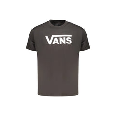 Vans T-Shirt Μανίκια Κοντά Ανδρική Μαύρη Εκτύπωση Λογότυπο