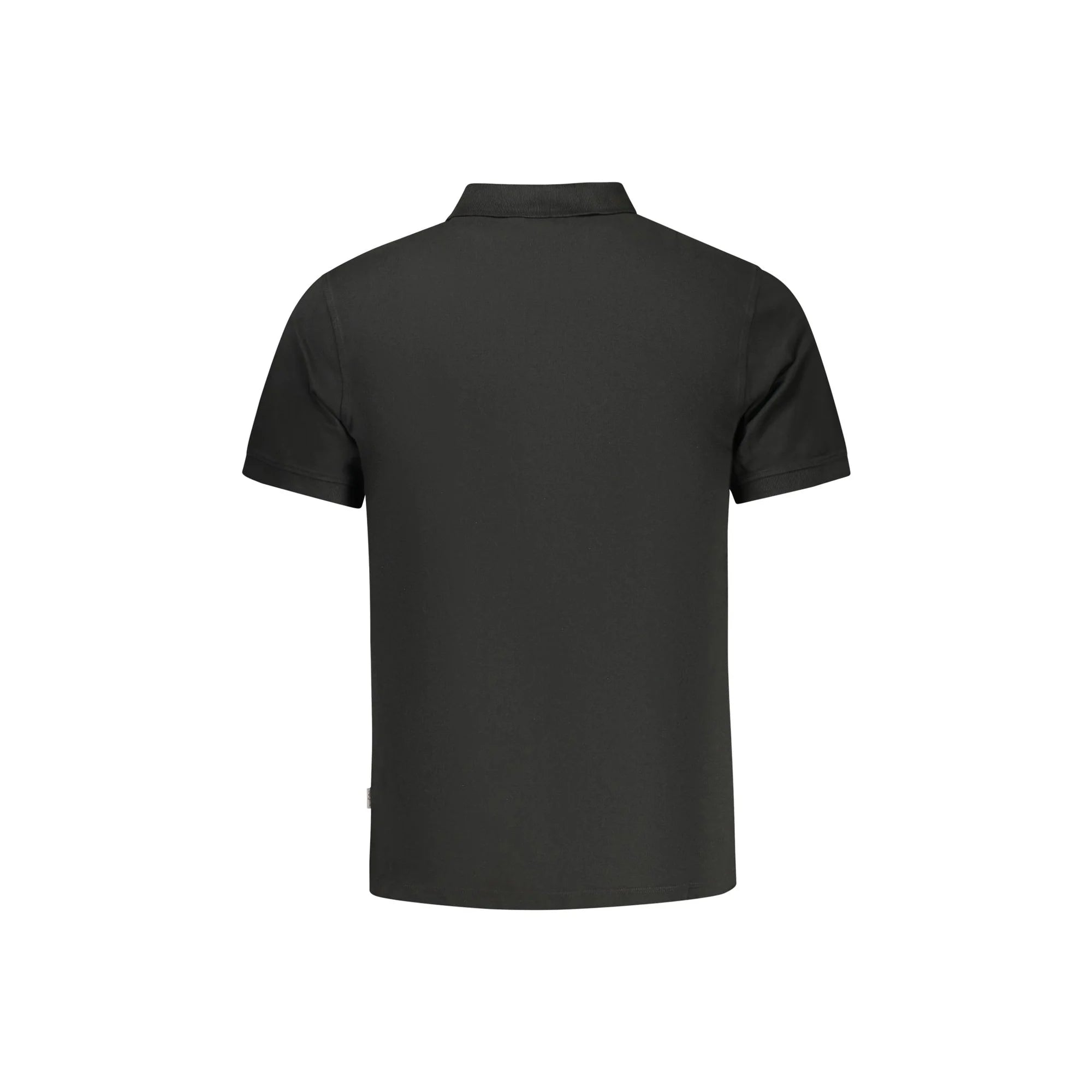 PEPE JEANS POLO MANICHE CORTE UOMO NERO