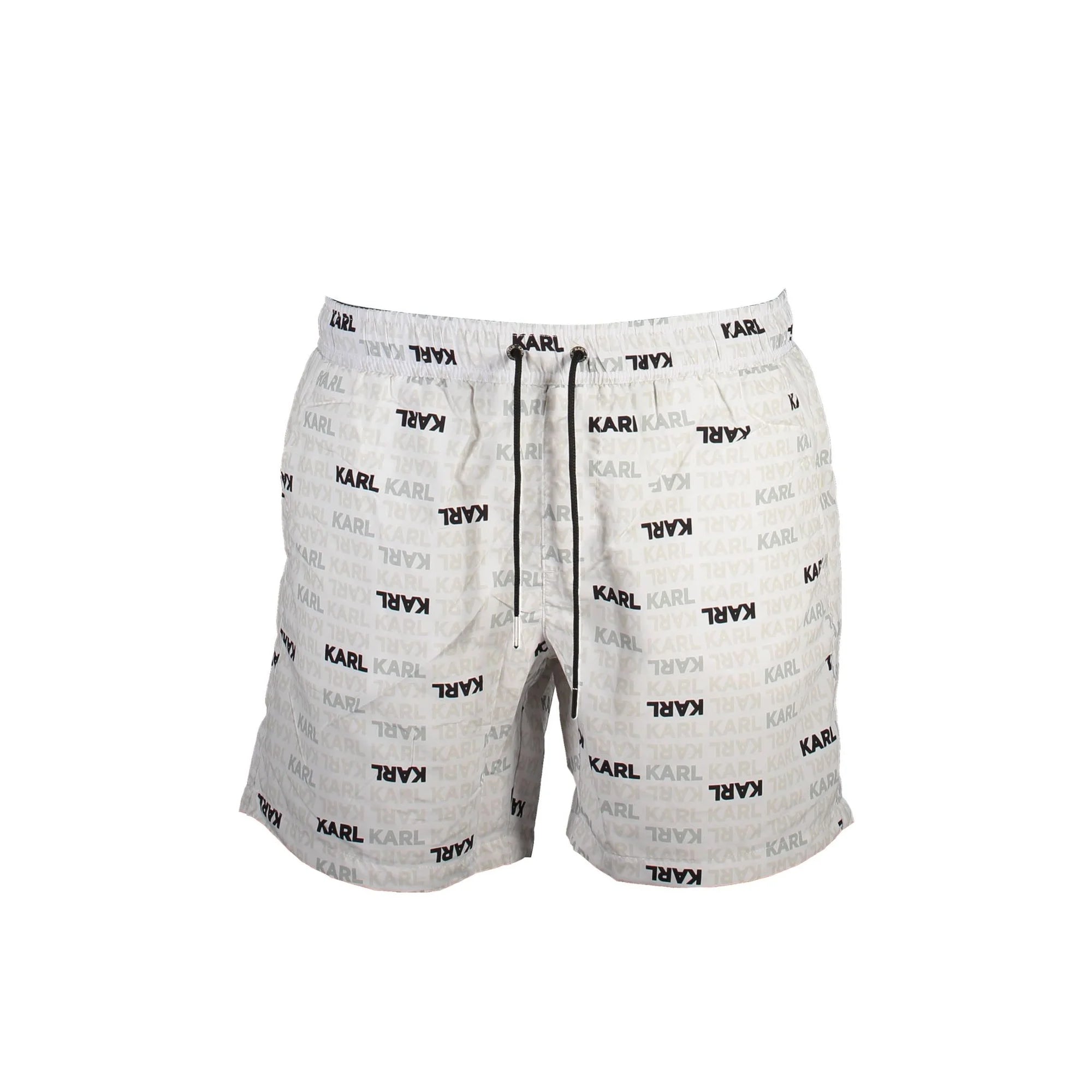 KARL LAGERFELD BEACHWEAR COSTUME PARTE SOTTO UOMO BIANCO