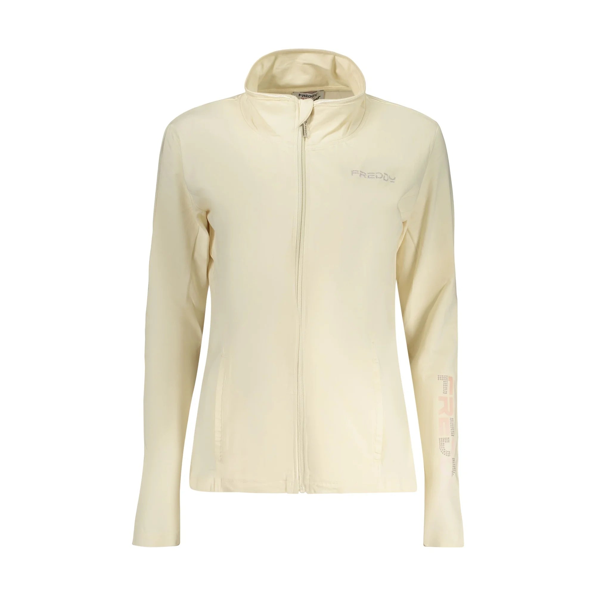 FREDDY FELPA CON ZIP DONNA BEIGE