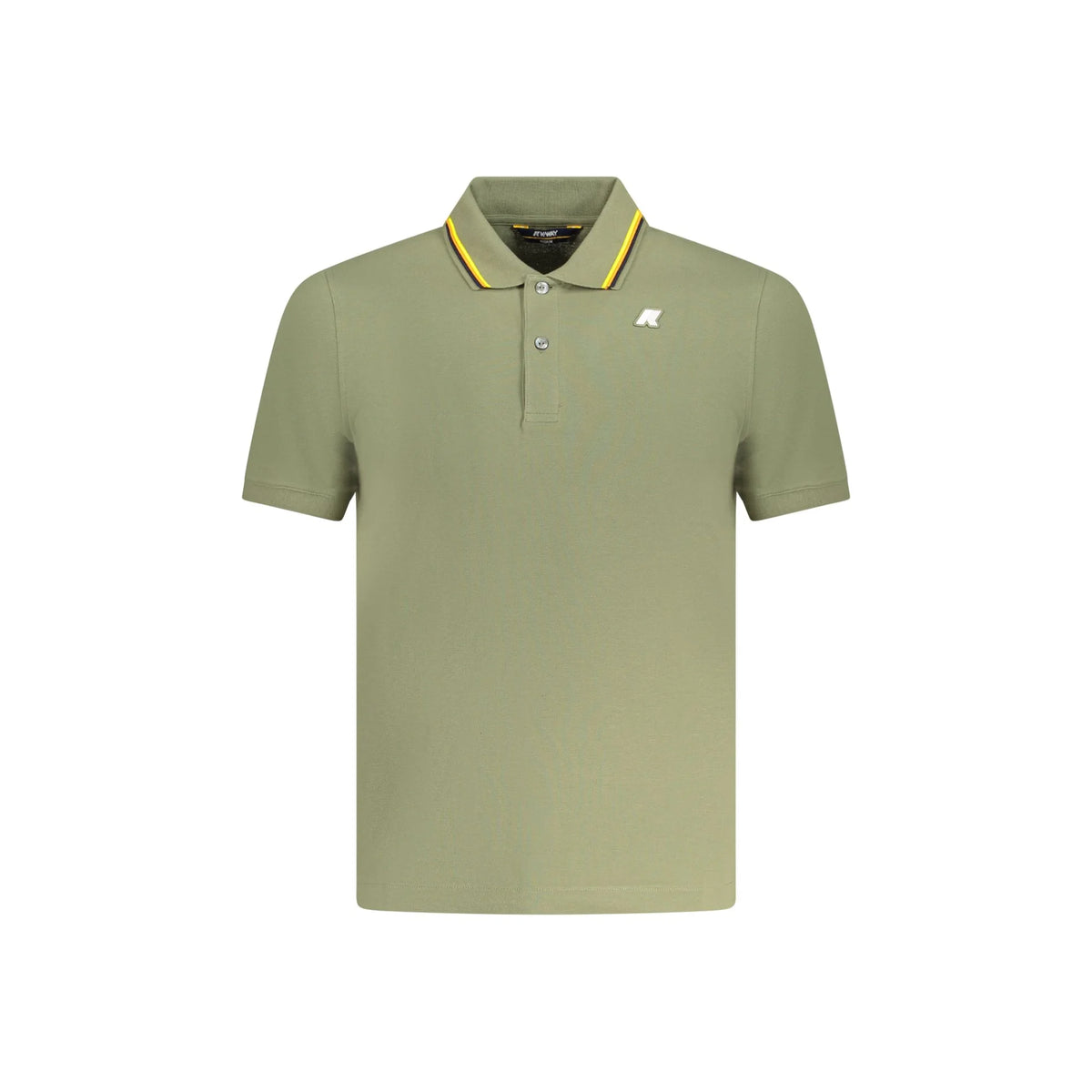 K-WAY POLO MANICHE CORTE UOMO VERDE
