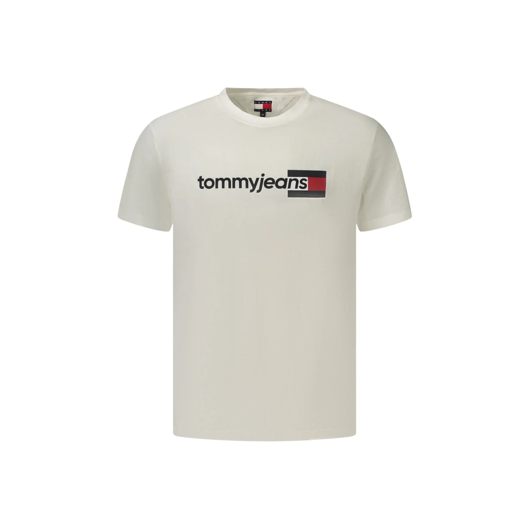TOMMY HILFIGER T-SHIRT MANICHE CORTE UOMO BIANCO
