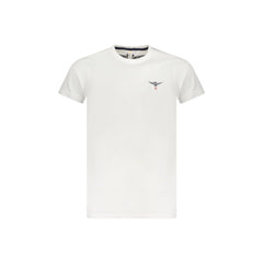 Accademia Militare T-Shirt Maniche Corte Uomo Bianca Stampa