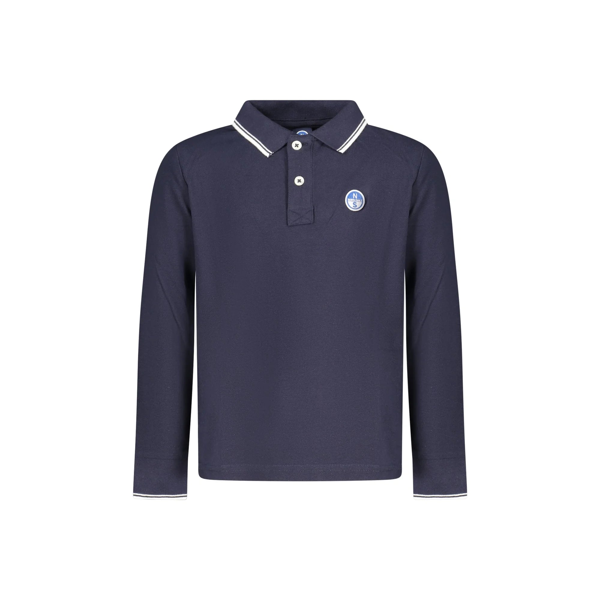 NORTH SAILS POLO MANICHE LUNGHE BAMBINO BLU