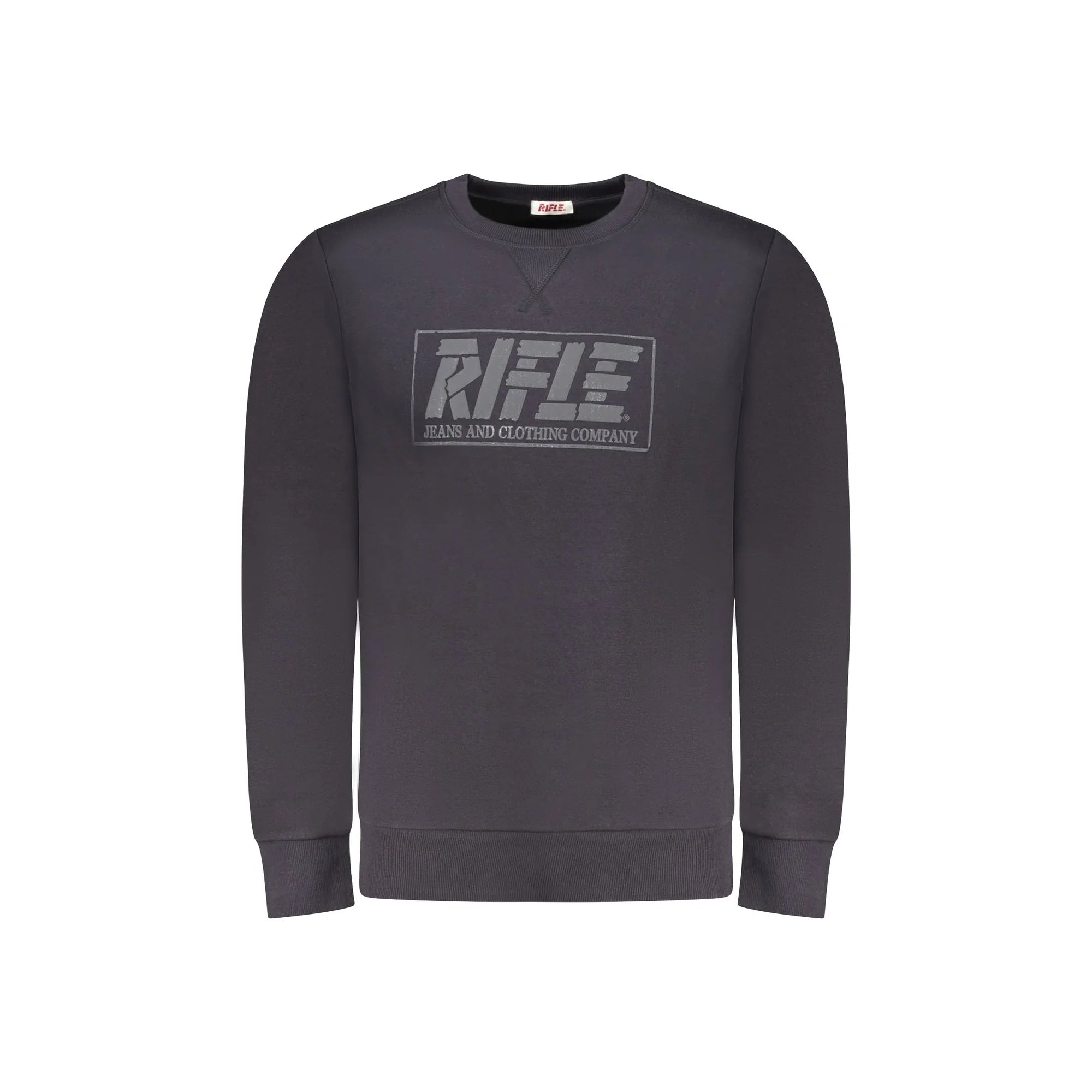 RIFLE FELPA SENZA ZIP UOMO BLU