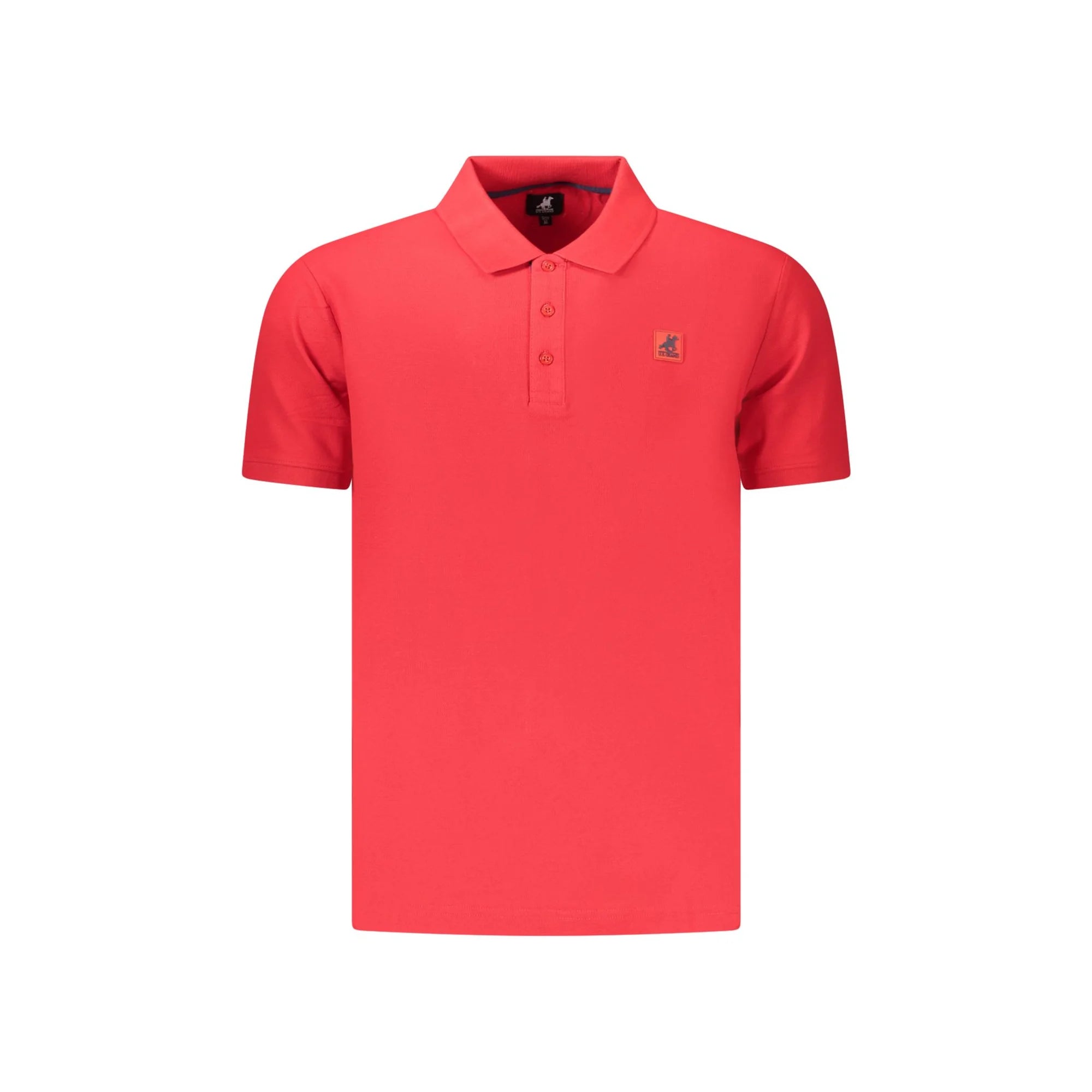 U.S. GRAND POLO MANICHE CORTE UOMO ROSSO