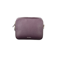 Coccinelle Bolso Bandolera Piel Mujer Violeta Cremallera