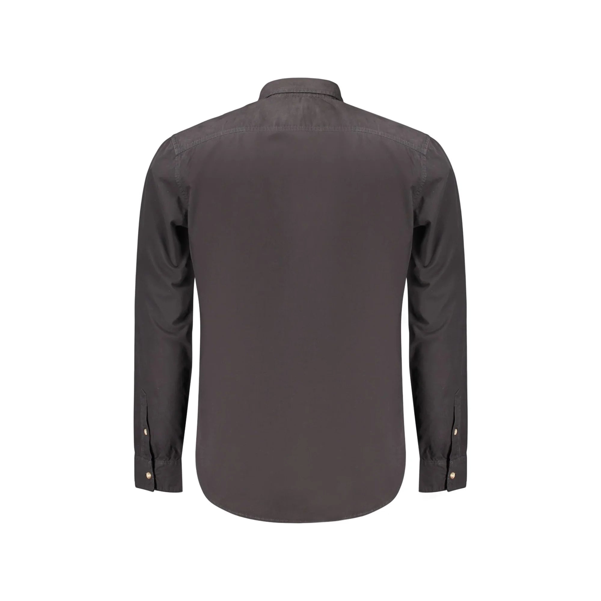 GUESS JEANS CAMICIA MANICHE LUNGHE UOMO NERO