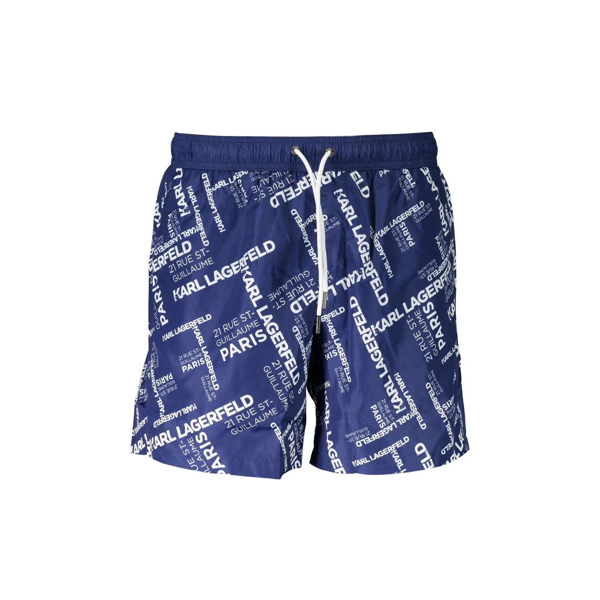 Karl Lagerfeld Beachwear Costume da Mare Uomo Blu Logo - foto prodotto