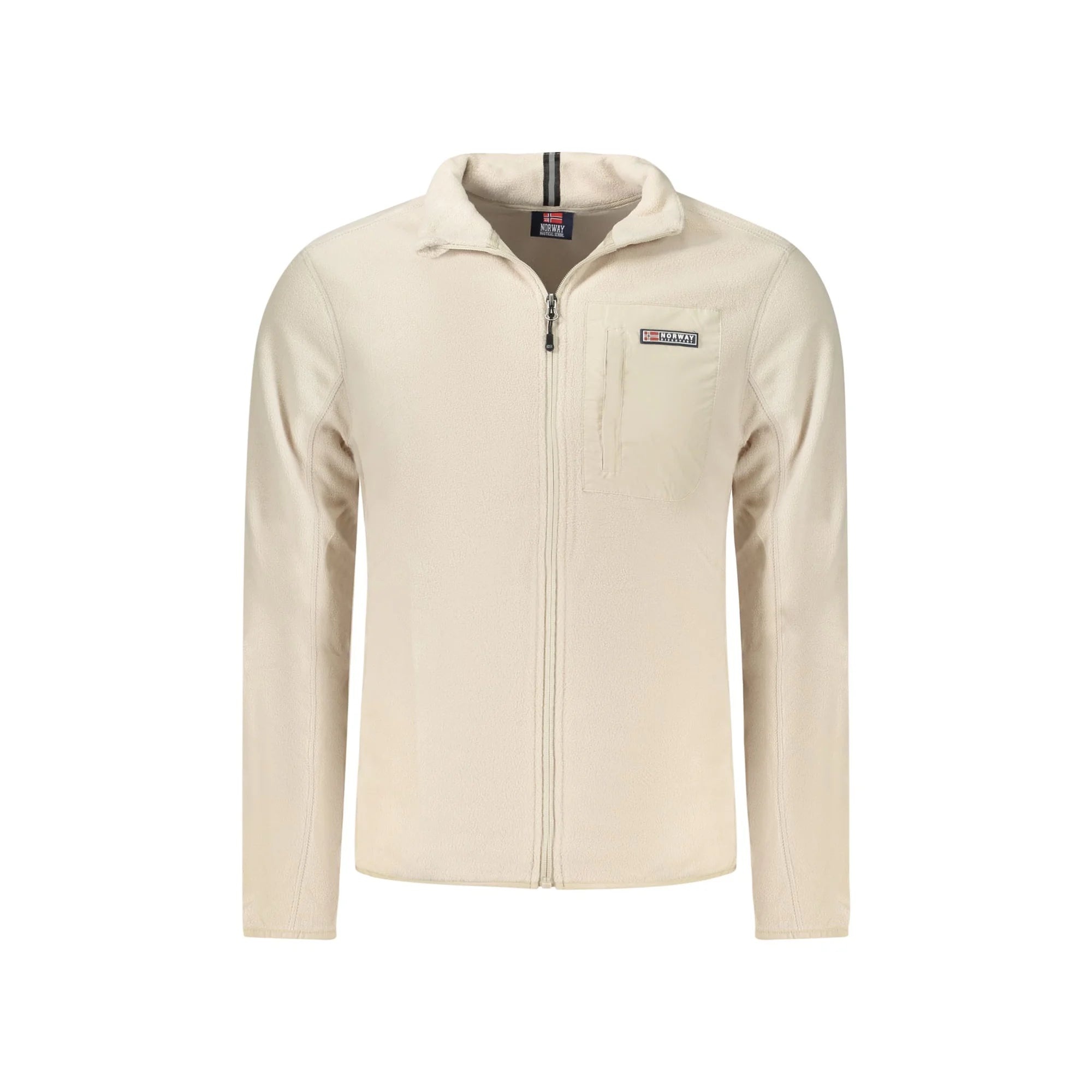 Norway 1963 Felpa Maniche Lunghe Uomo Beige Zip Felpe - foto prodotto