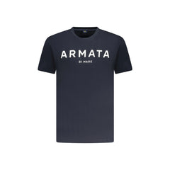 Armata Di Mare Tricou Maneci Scurte Bărbați Albastru Imprimare