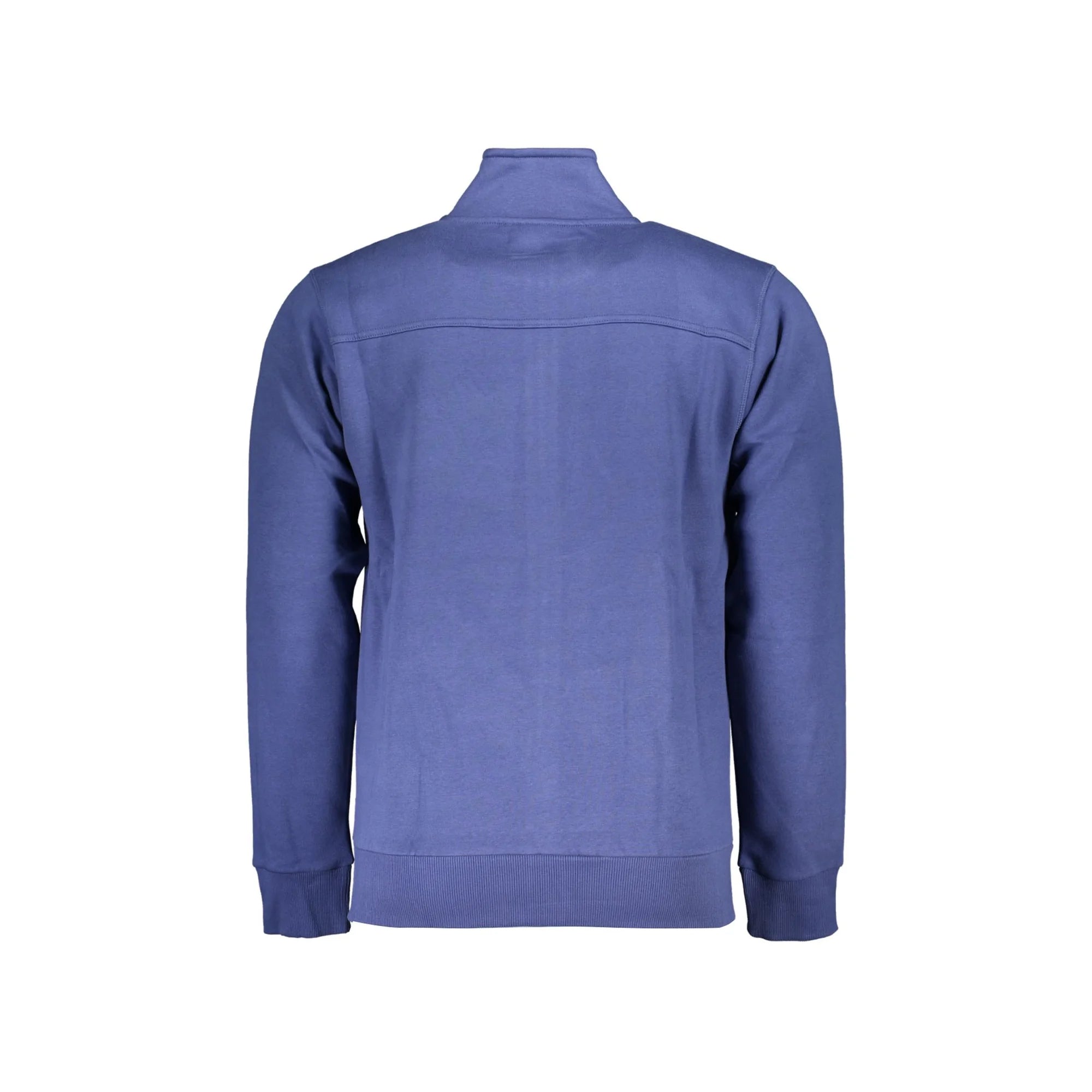 U.S. GRAND POLO FELPA CON ZIP UOMO BLU
