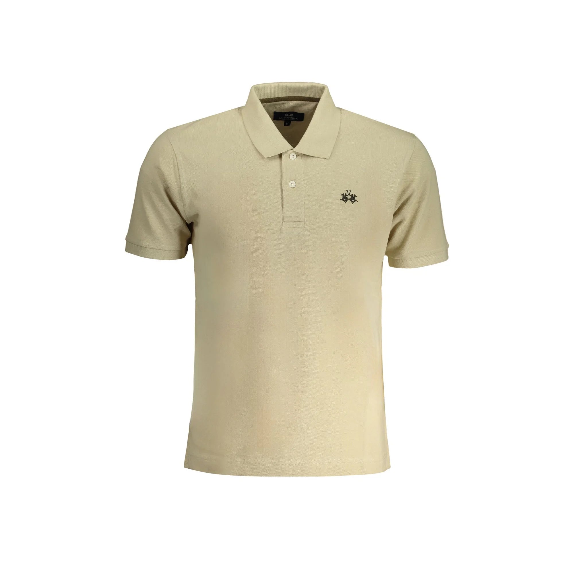 LA MARTINA POLO MANICHE CORTE UOMO BEIGE