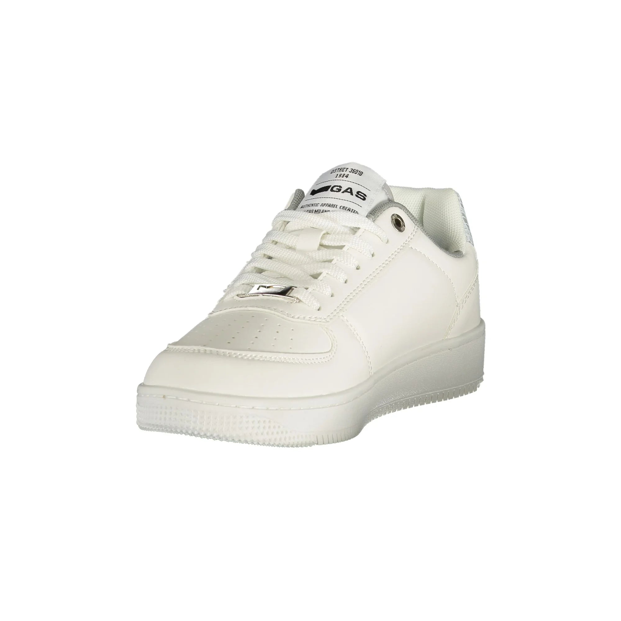 Gas Sneakers Donna Bianche Stampa Logo bianco - vista 3