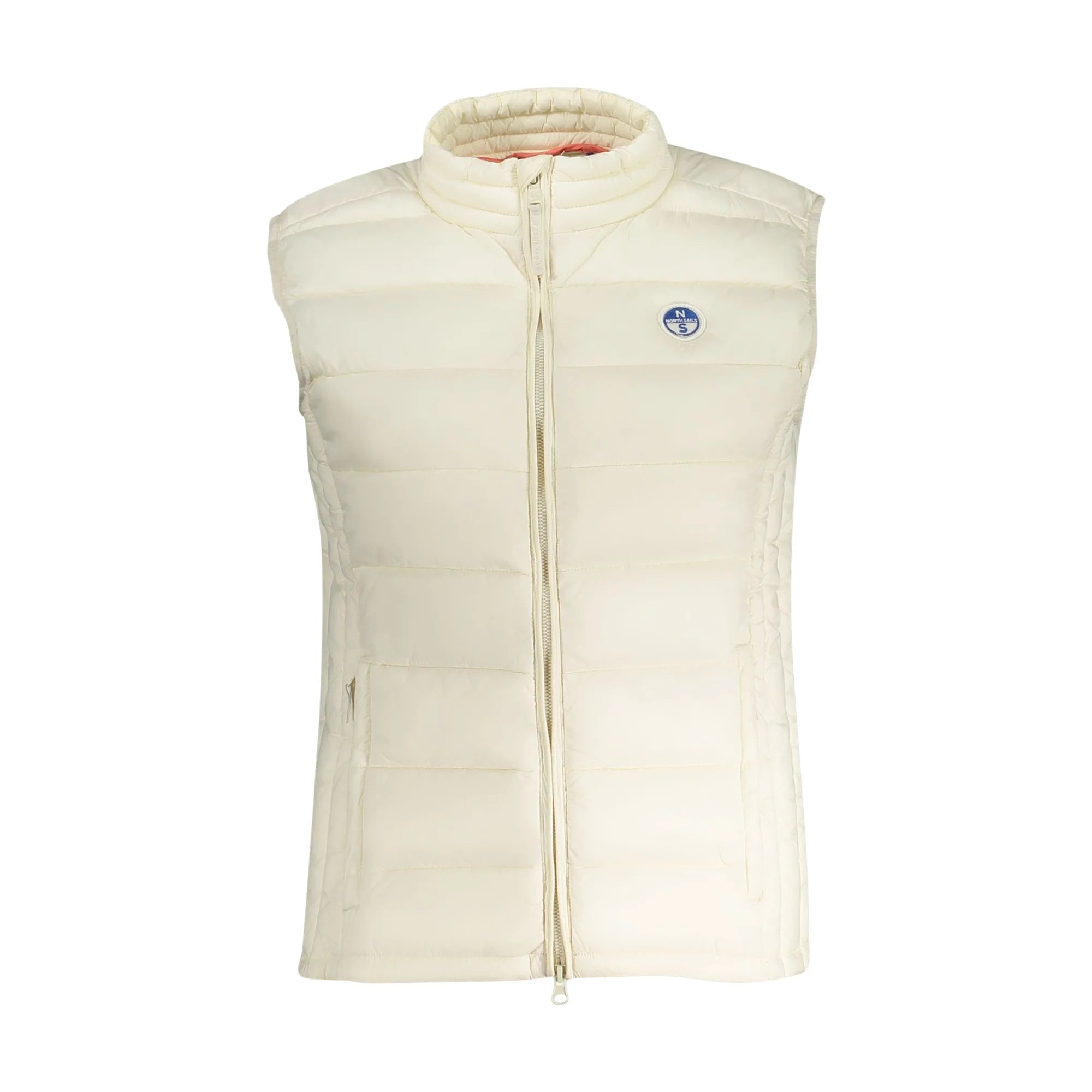 North Sails Giubbotto Donna Bianco Zip Logo Giubbotti e Giacche - foto prodotto
