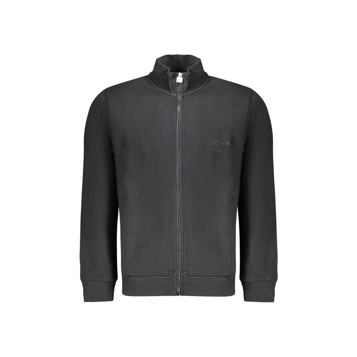 ELLESSE FELPA CON ZIP UOMO NERO