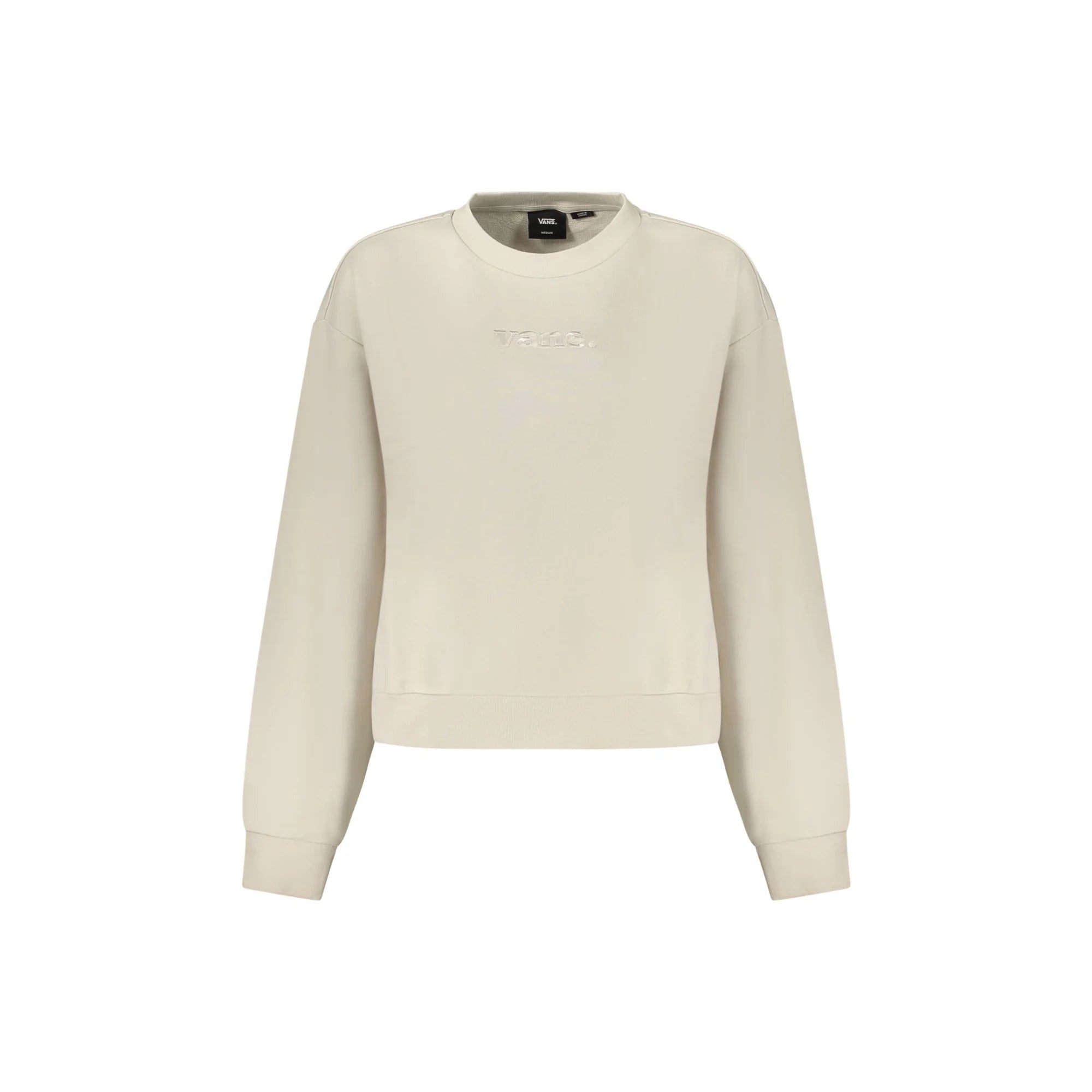 VANS FELPA SENZA ZIP DONNA BEIGE