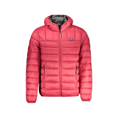 Norway 1963 Veste Homme Rouge à Capuche et Fermeture Éclair