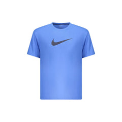 Camiseta Nike Manga Curta Homem Azul Estampa Logo