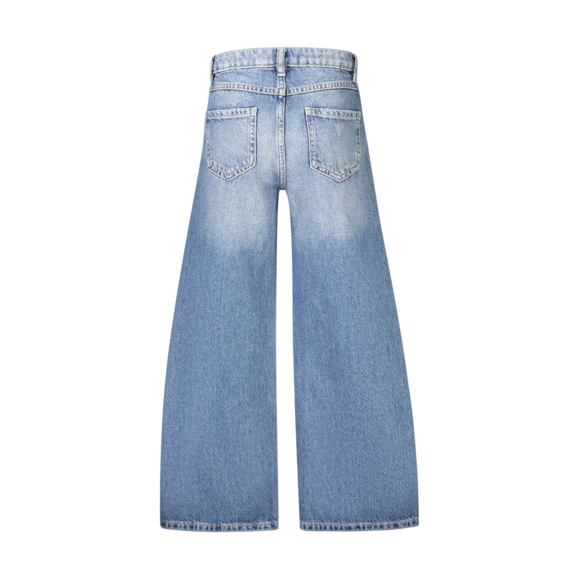 GUESS JEANS JEANS DENIM BAMBINA BLU