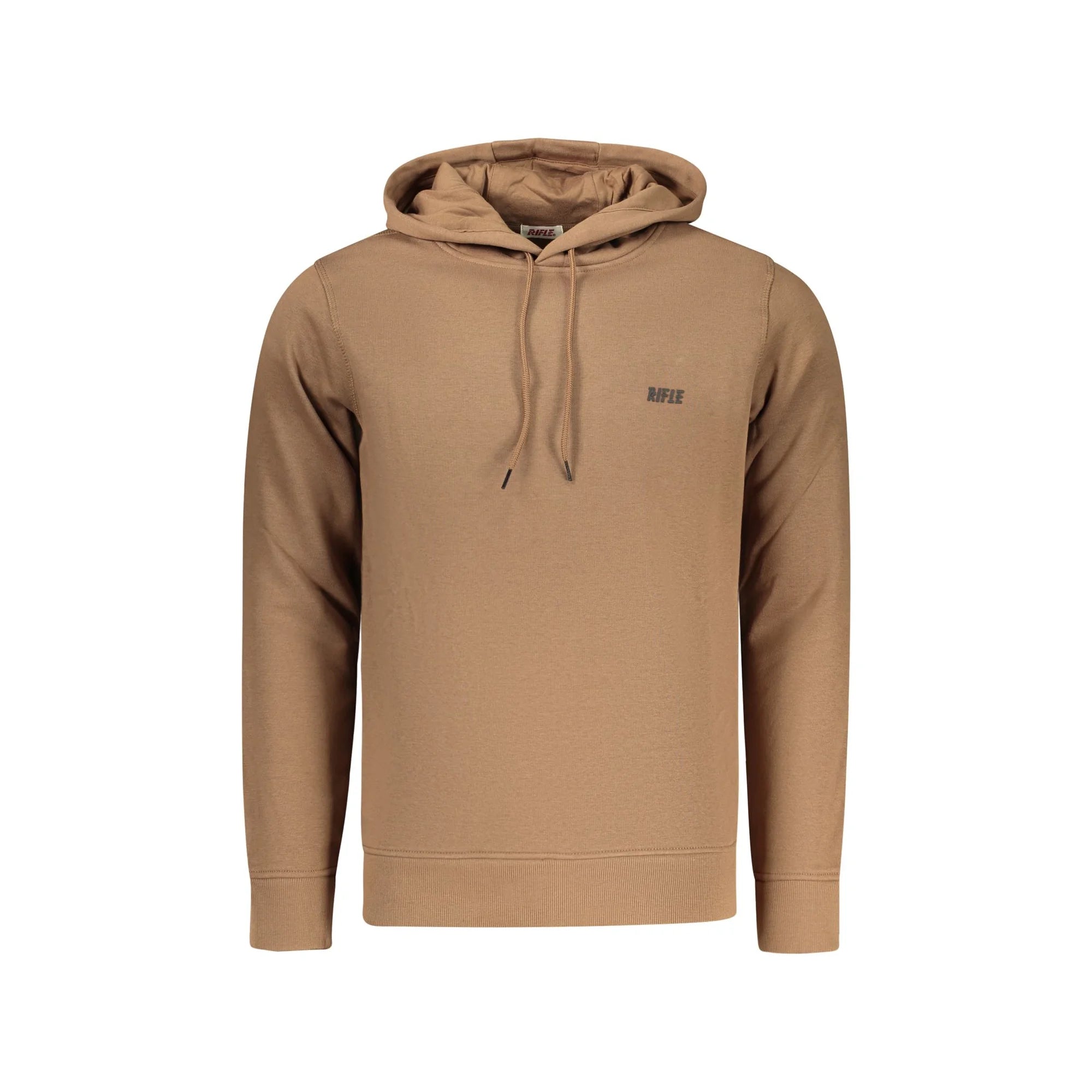 RIFLE FELPA SENZA ZIP UOMO MARRONE