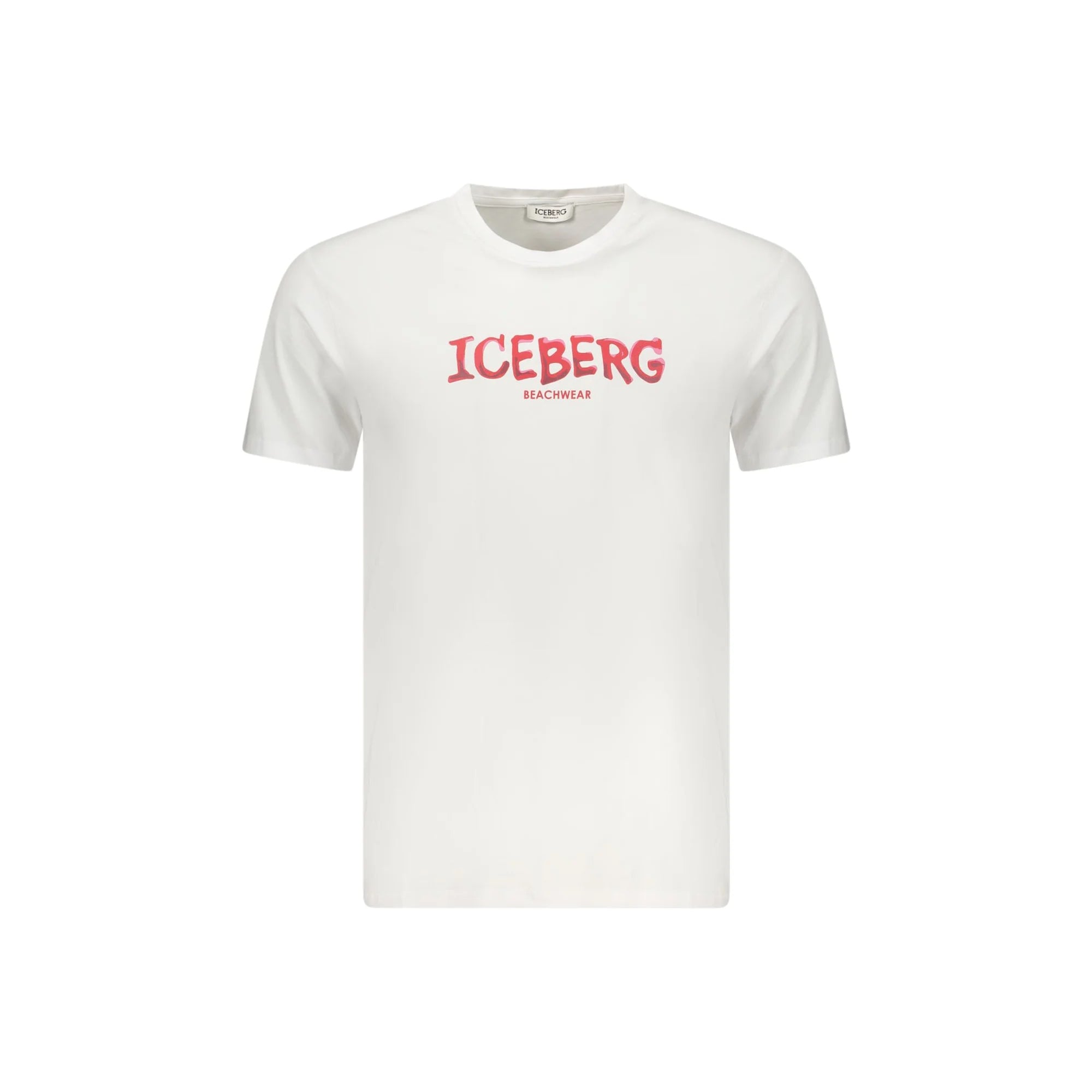 ICEBERG T-SHIRT MANICHE CORTE UOMO BIANCO
